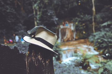 Hot coffee On a comfortable day