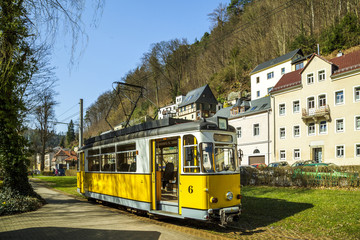 Kirnitzschtalbahn, Bad Schandau © Sina Ettmer