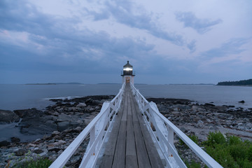 Marshall Point Lighthouse at dawn