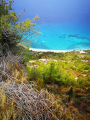 Levkas, Greek island in the Ionian Sea