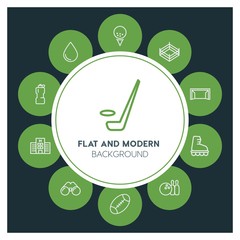 health, science, sports Infographic Circle outline Icons Set. Contains such Icons as  business,  website,  elements,  background,  pattern,  illustration, ice and more. ..Fully Editable. Pixel Perfect