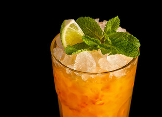 buckthorn lemonade  on background