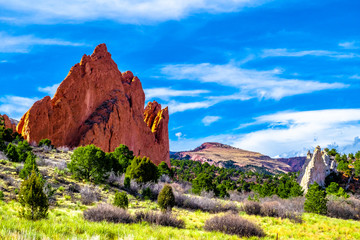 Garden of the Gods in Colorado