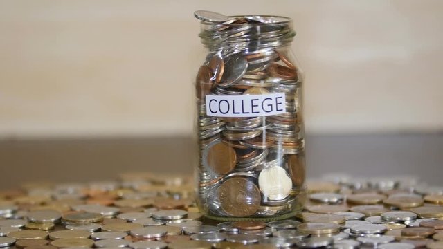 College Funds In A Jar