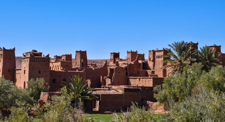 Fototapeta premium La Kasbah Ait Ben Haddou
