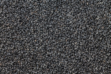 Background texture of black seed, nigella, kalonji