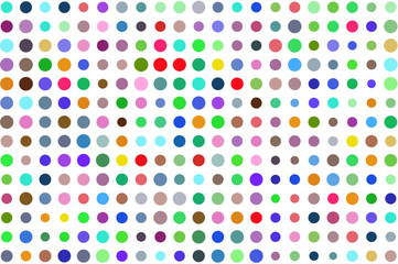 Abstract colored circles, bubbles, sphere or ellipses shape pattern. Design, cover, style & drawing.