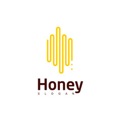 Fototapeta premium Honey Logo