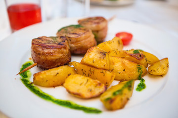 snacks and meals on the table
