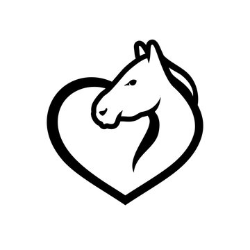 Horse love sign