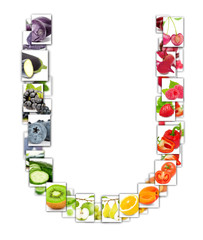 Fruit and Vegetable Letter
