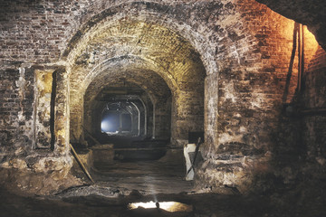 Underground system in Moscow