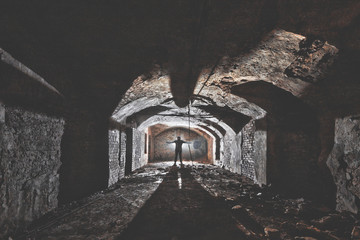 Underground system in Moscow