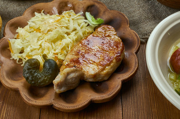 Bavarian Pork Chop