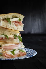 Photo sur Plexiglas Buffet, Bar sandwich italien