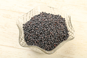 Black lentils