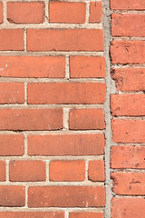 Fototapeta premium Brick Closeup Abstract Texture Background