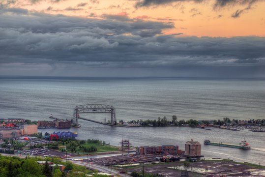 Enger Tower is a tourist destination and scenic view in Duluth, Minnesota