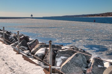 Two Harbors is a community on the North Shore of Lake Superior in Minnesota