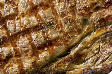 Obraz na płótnie Canvas Steak Closeup