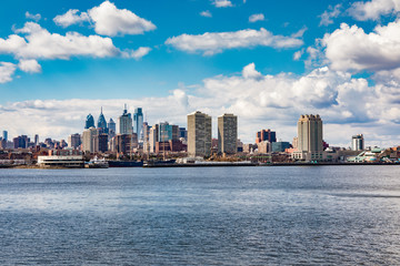 Naklejka premium Philadelphia Skyline