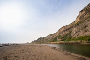 Torrefumo lake in Monte di Procida in Campi Flegrei (Phlegraean Fields)