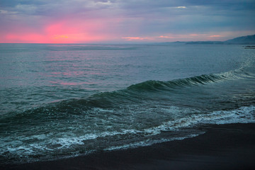 California Coastline at Dusk 02