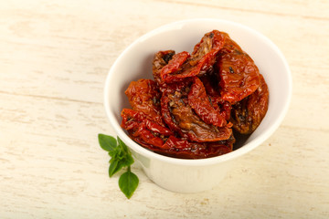 Dried tomato in olive oil