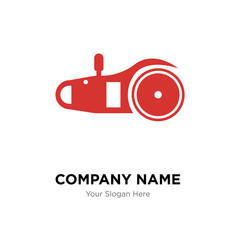 Fototapeta na wymiar electric saw company logo design template