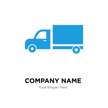 truck company logo design template