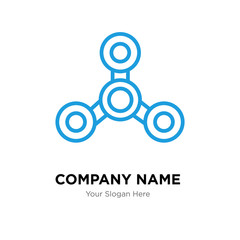 Drone company logo design template