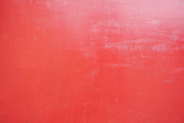 abstract background of old red paint on the metal surface 