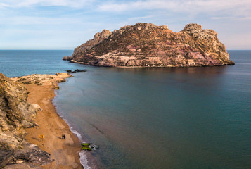 Isla del Fraile - Playa amarila