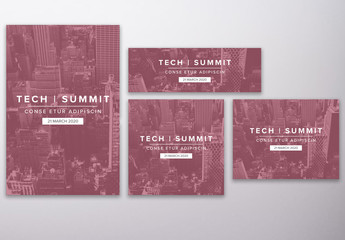 4 Business Social Media Post Layouts