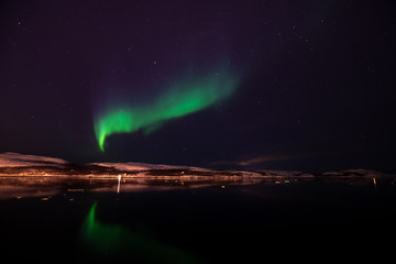 Northern Europe Norway Kirkenes Northern lights Aurora 北欧 ノルウェー キルケネス オーロラ