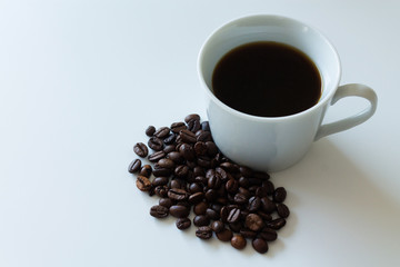 grain coffee white cup