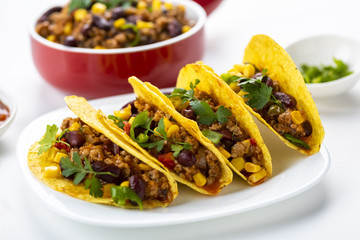 Mexican food - delicious tacos