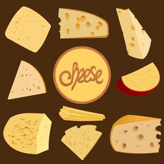 set of cheese