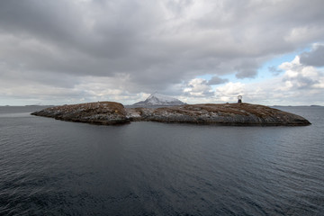 Northern Europe Norway Hurtigruten Ms Nordkapp landscape 北欧 ノルウェー...