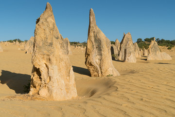Fototapeta na wymiar Pinnacles Desert, Nambung National Park, Western Australia