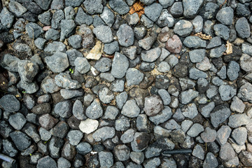 Rock stones wall or floor texture for background