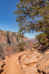 South Kaibab Trail in Grand Canyon National Park, Arizona, USA