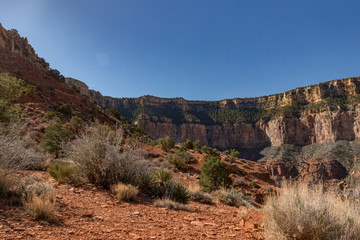 View from South Kaibab Trail in Grand Canyon National Park, Arizona