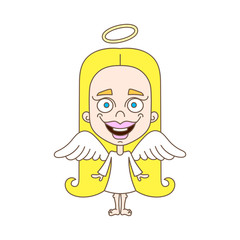 Little girl angel