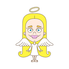 Little girl angel