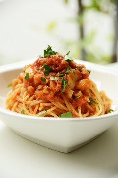 美味しいイタリア料理、パスタのイメージ