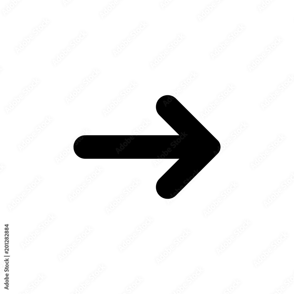 Poster arrow icon. element of minimalistic icon for mobile concept and web apps. signs and symbols collecti