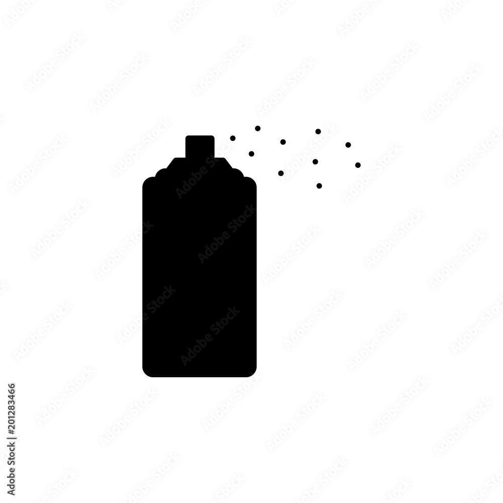 Poster aerosol icon. element of minimalistic icon for mobile concept and web apps. signs and symbols collec