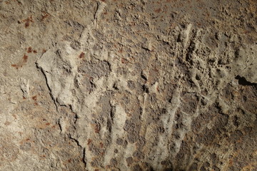 Metal texture with scratches and cracks