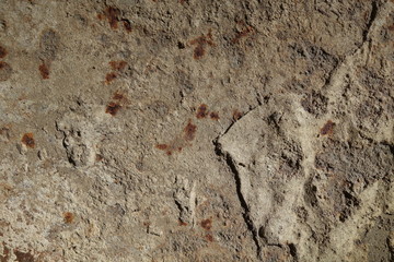 Metal texture with scratches and cracks